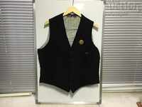 REVIVAL Old men's vest from 20 years. of the twentieth century with a BADGE