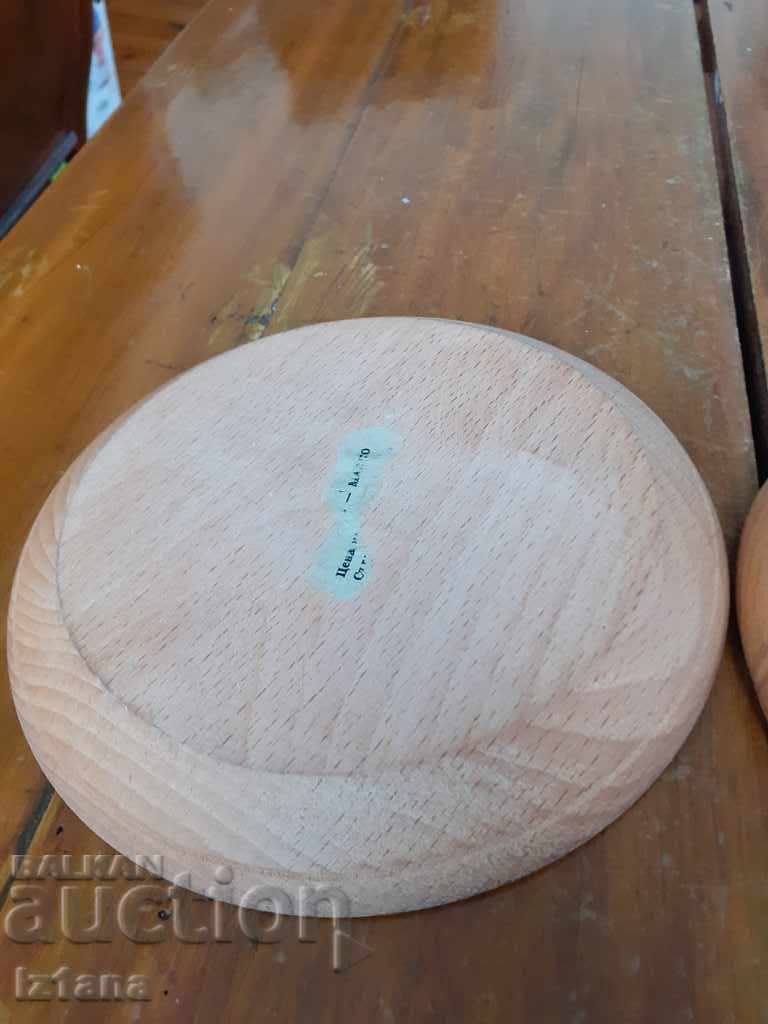 Old wooden plate, plates - 5 Old wooden plate, plates - 5