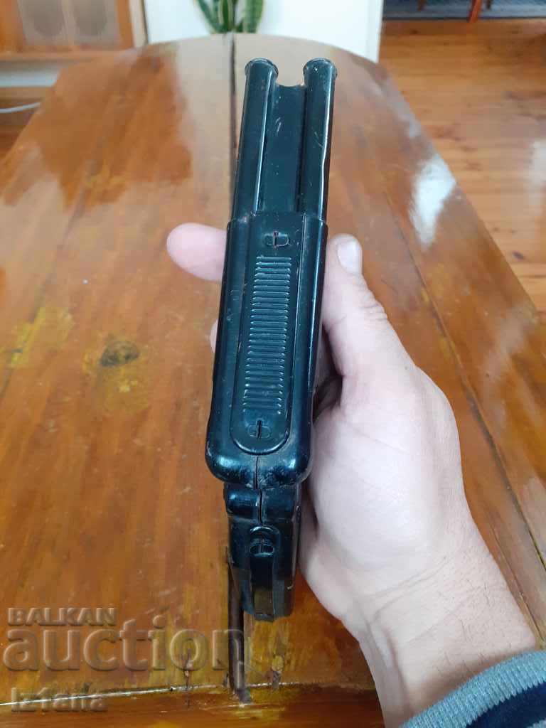 Old children's metal pistol - 5