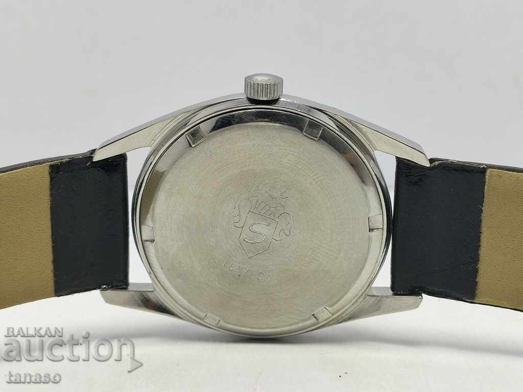 HENRI SANDOZ & FILS SWISS Men's wristwatch - 5