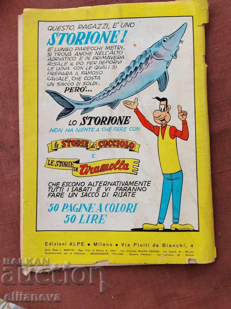 Auction children's book CUCCIOLO 1962t Auction children's book CUCCIOLO 1962t