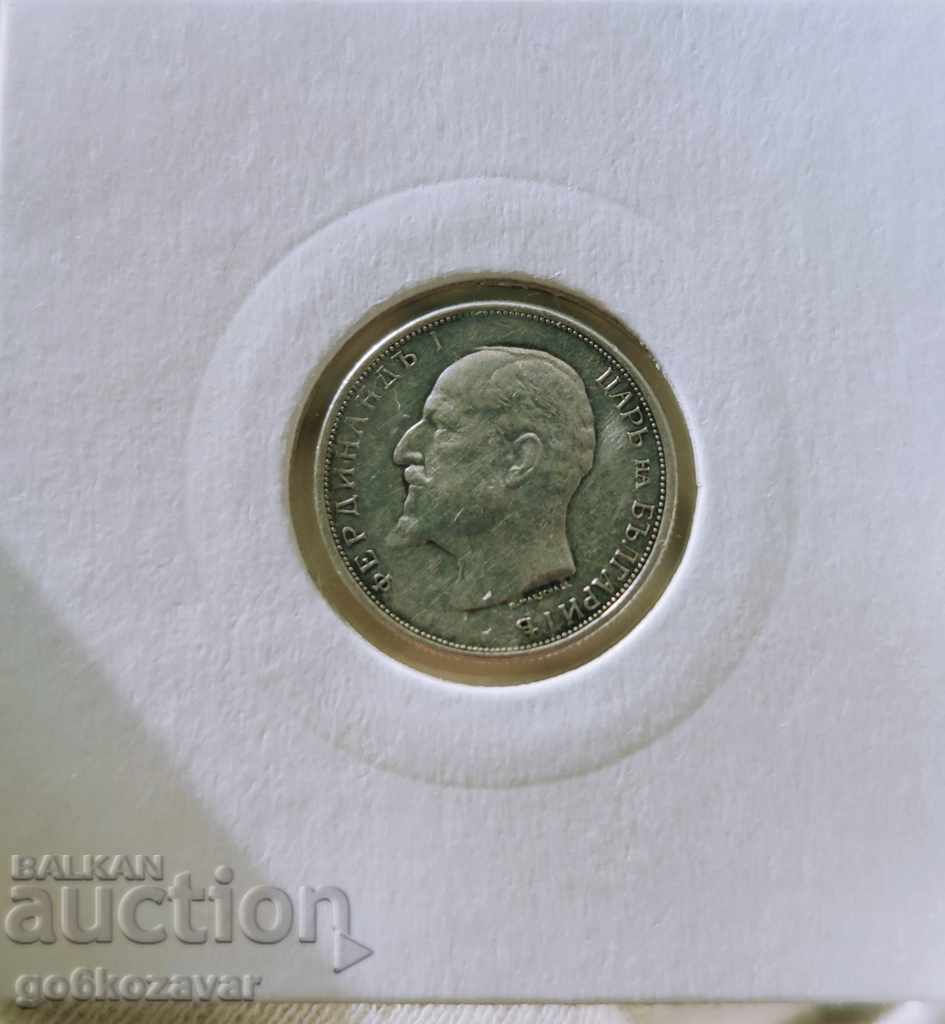 Auction Bulgaria 50 cent 1913 silver. Auction Bulgaria 50 cent 1913 silver.