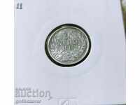 България 50ст 1913г сребро.