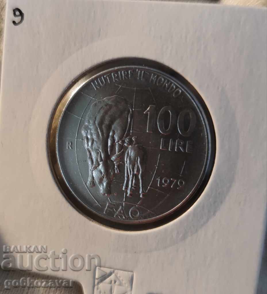 Italy 100 lire 1979 with price 2.60 BGN | € 1.33 Italy 100 lire 1979 with price 2.60 BGN | € 1.33