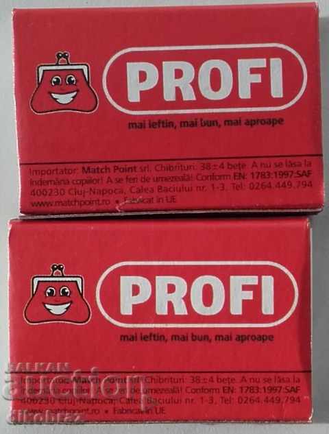 Match PROFI - Romania - 2 pcs with price 1.20 BGN | € 0.61 Match PROFI - Romania - 2 pcs with price 1.20 BGN | € 0.61