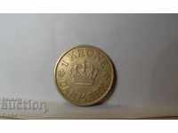 Monedă Danemarca 1 coroană 1929