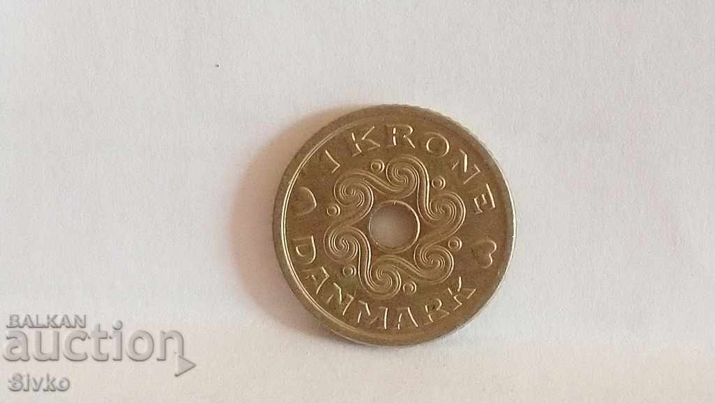Monedă Danemarca 1 coroană 1992 cu preț 0.75 BGN | € 0.38 Monedă Danemarca 1 coroană 1992 cu preț 0.75 BGN | € 0.38