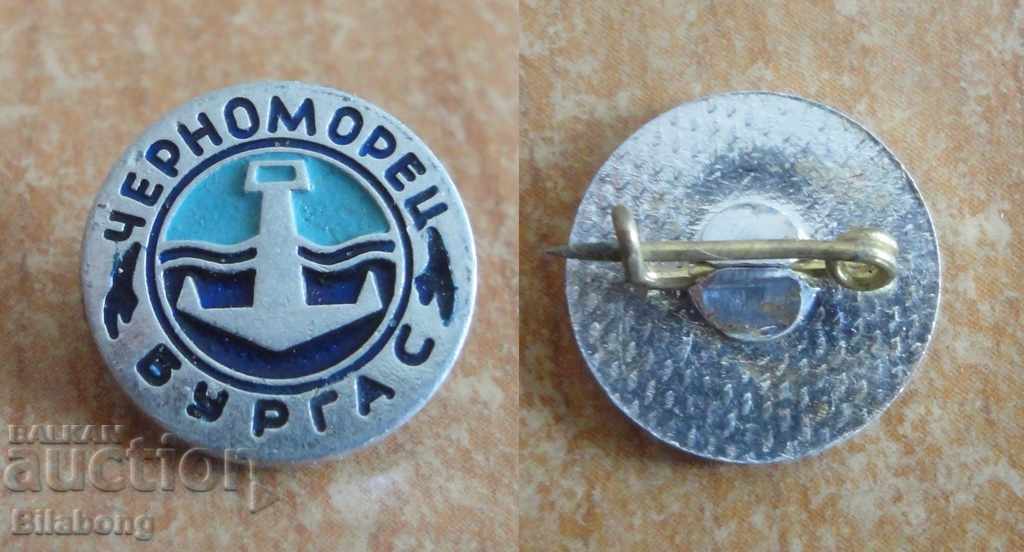 Insigna clubului de fotbal Cernomorets Insigna clubului de fotbal Cernomorets
