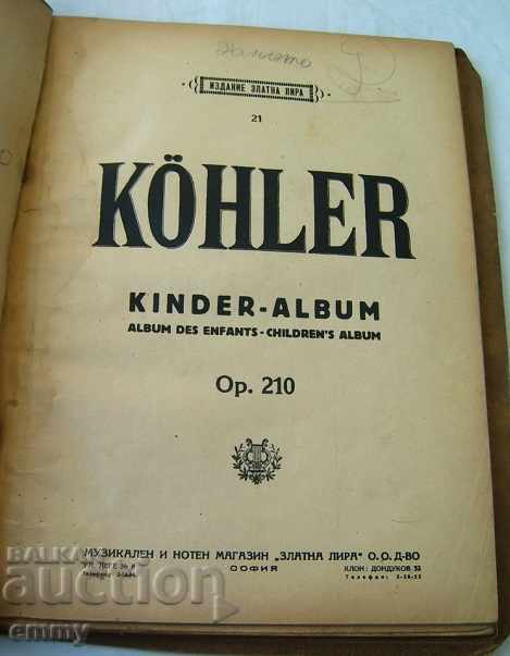 Delivery of Children's collection album for piano Schmidt, Kohler, Duvernois, Lemoine Delivery of Children's collection album for piano Schmidt, Kohler, Duvernois, Lemoine