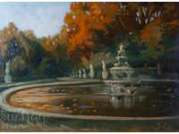 Zhelyo Tachev – landscape-oil paints-signed-framed