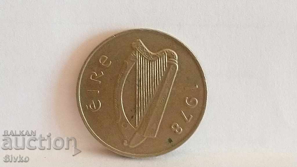 Монета Ирландия 10 пенса 1978 с цена 1.49 лв. | € 0.76 Монета Ирландия 10 пенса 1978 с цена 1.49 лв. | € 0.76