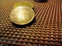 Монета Испания 2 цента 1999