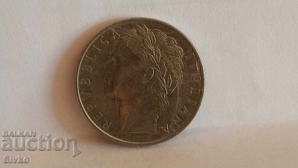 Νόμισμα Ιταλία 100 λίβρες 1965 με τιμή 0.99 BGN | € 0.51 Νόμισμα Ιταλία 100 λίβρες 1965 με τιμή 0.99 BGN | € 0.51