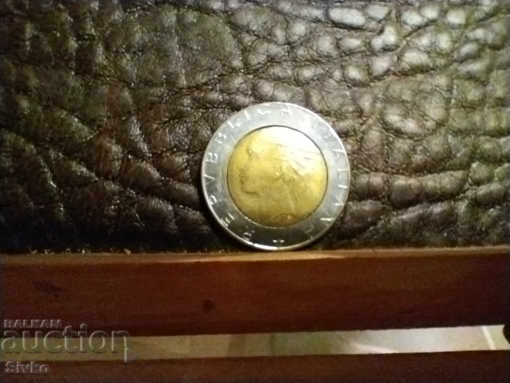 Coin Italy 500 pounds 1982 - 2001 with price 2.99 BGN | € 1.53 Coin Italy 500 pounds 1982 - 2001 with price 2.99 BGN | € 1.53