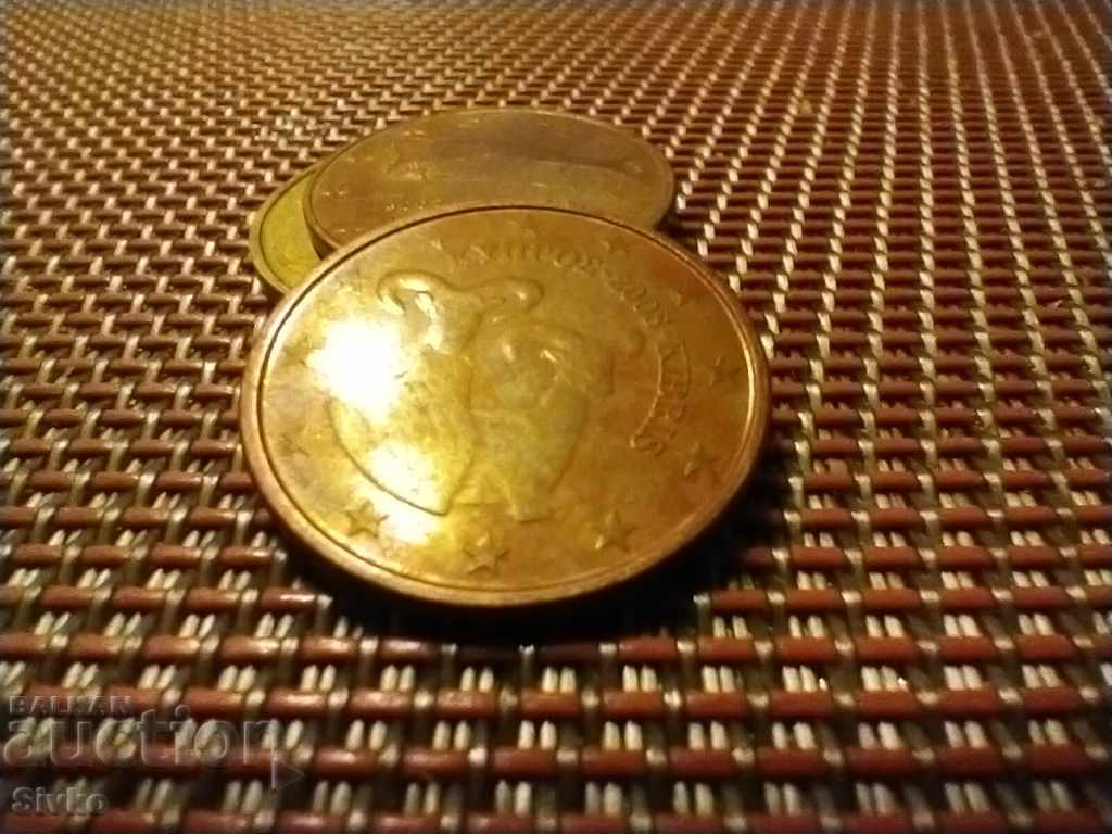 Cipru monedă de 5 cenți 2008 cu preț 0.49 BGN | € 0.25 Cipru monedă de 5 cenți 2008 cu preț 0.49 BGN | € 0.25