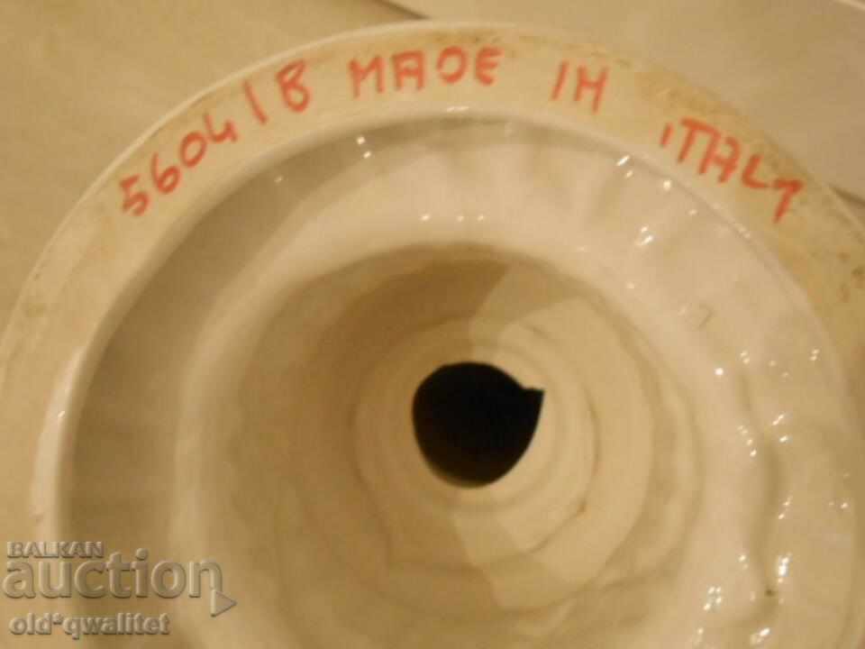 Italian PORCELAIN column gold ornaments details, stamps - 7 Italian PORCELAIN column gold ornaments details, stamps - 7