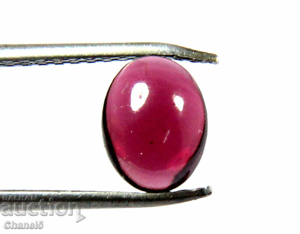 NATURAL GARNET, RHODONITE - CABOCHON - 0.35 carats (197) with price 3.50 BGN | € 1.79 NATURAL GARNET, RHODONITE - CABOCHON - 0.35 carats (197) with price 3.50 BGN | € 1.79