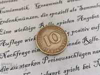 Νόμισμα - Γερμανία - 10 pfennigs 1950; Σειρά D.