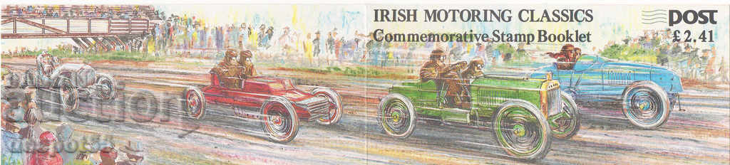 1989. Eire. Historic cars. Carnet. with price 9.50 BGN | € 4.86 1989. Eire. Historic cars. Carnet. with price 9.50 BGN | € 4.86