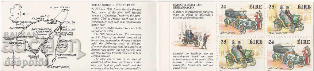 Auction 1989. Eire. Historic cars. Carnet. Auction 1989. Eire. Historic cars. Carnet.