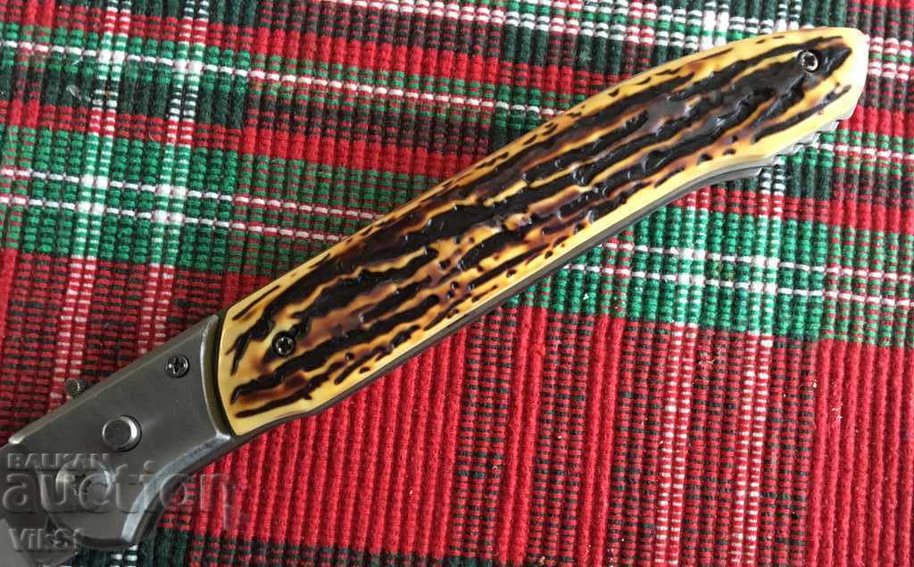 Huge folding automatic knife 140x300 - 2 with price 19.50 BGN | € 9.97 Huge folding automatic knife 140x300 - 2 with price 19.50 BGN | € 9.97
