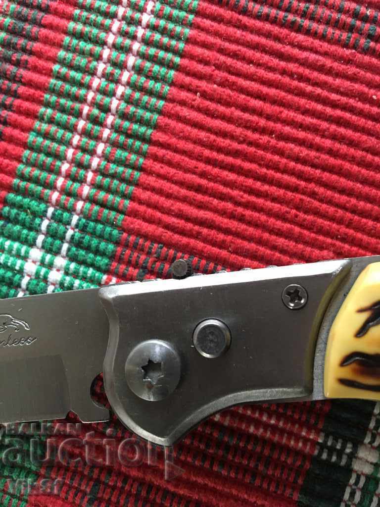 Auction Huge folding automatic knife 140x300 - 2 Auction Huge folding automatic knife 140x300 - 2