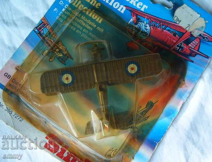 Delivery of Biplane aircraft model toy metal and plastic Delivery of Biplane aircraft model toy metal and plastic