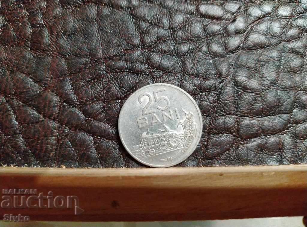 Coin Romania 25 λουτρά 1960