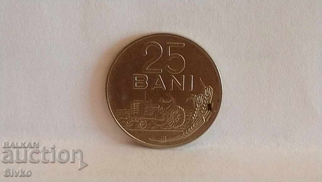 Coin Romania 25 λουτρά 1966 - 2