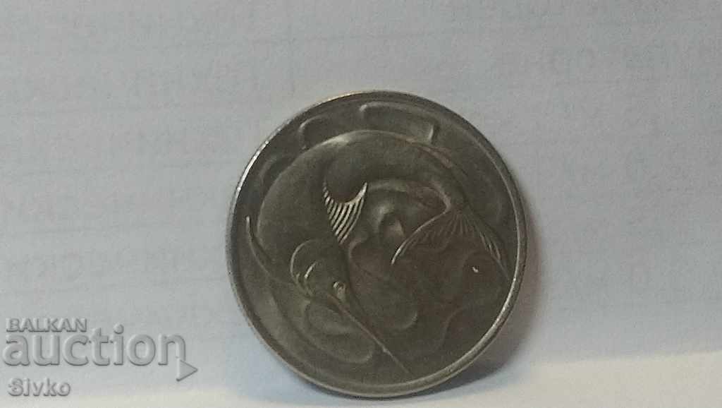 Auction Singapore 20 cent coin 1979 Auction Singapore 20 cent coin 1979