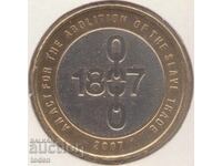 United Kingdom-2 Pounds-2007-KM#1075-Abolition of Slave Trade