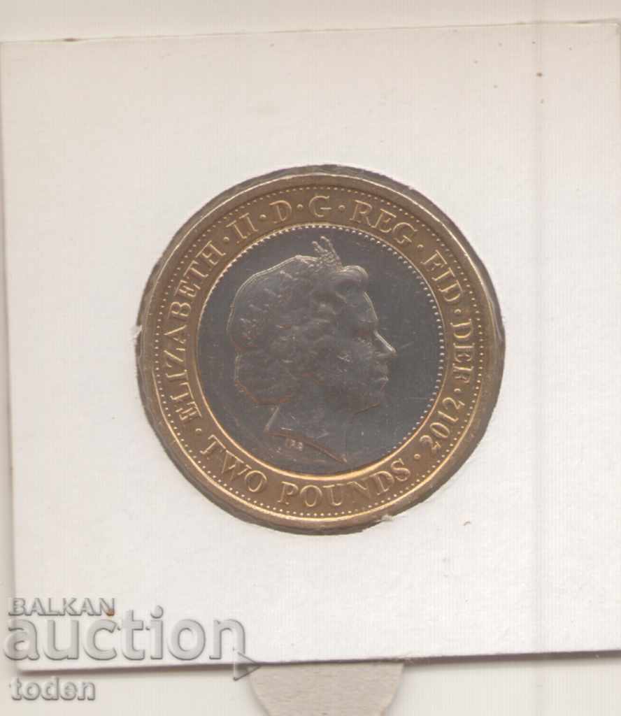 Delivery of - United Kingdom-2 Pounds-2012-KM# 1224-Charles Dickens Delivery of - United Kingdom-2 Pounds-2012-KM# 1224-Charles Dickens