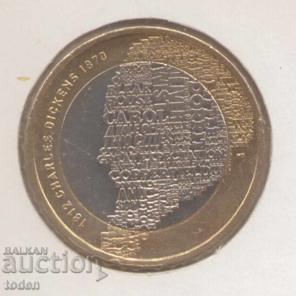 - United Kingdom-2 Pounds-2012-KM# 1224-Charles Dickens - United Kingdom-2 Pounds-2012-KM# 1224-Charles Dickens