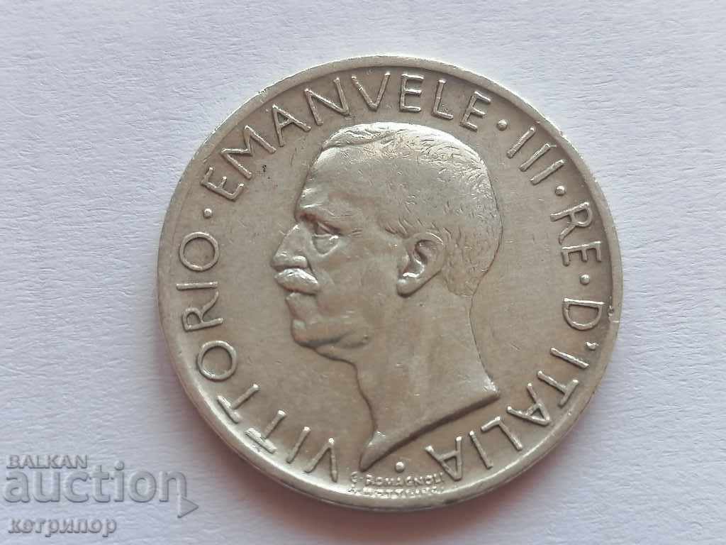 5 lire Italia argint 1929 cu preț € 15.00 | 29.34 BGN
