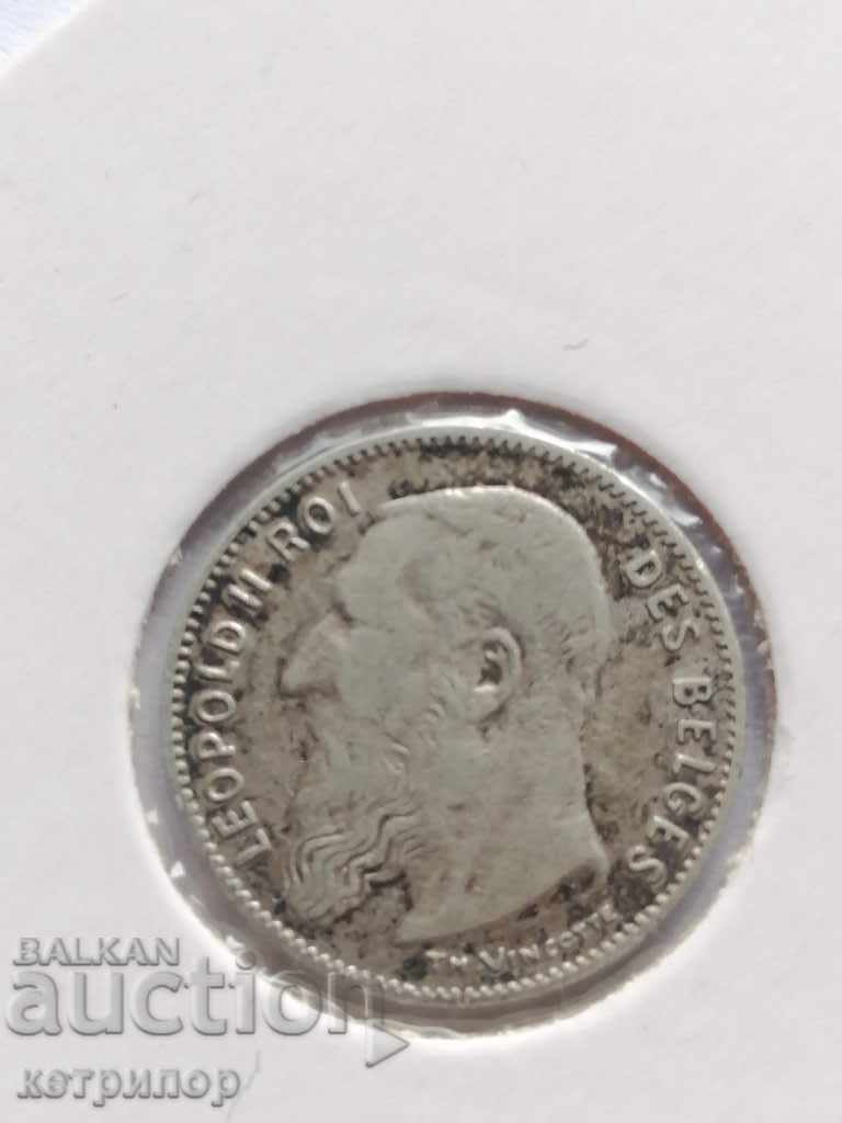50 centimes Belgium 1909 silver with price 18.00 BGN | € 9.20 50 centimes Belgium 1909 silver with price 18.00 BGN | € 9.20