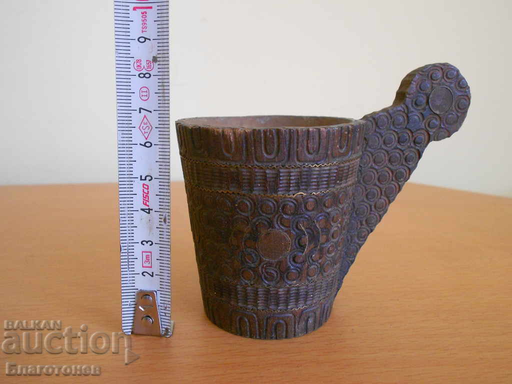 ceașcă vechi din lemn - 6 ceașcă vechi din lemn - 6