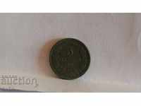 Monedă Bulgaria 5 stotinki 1917