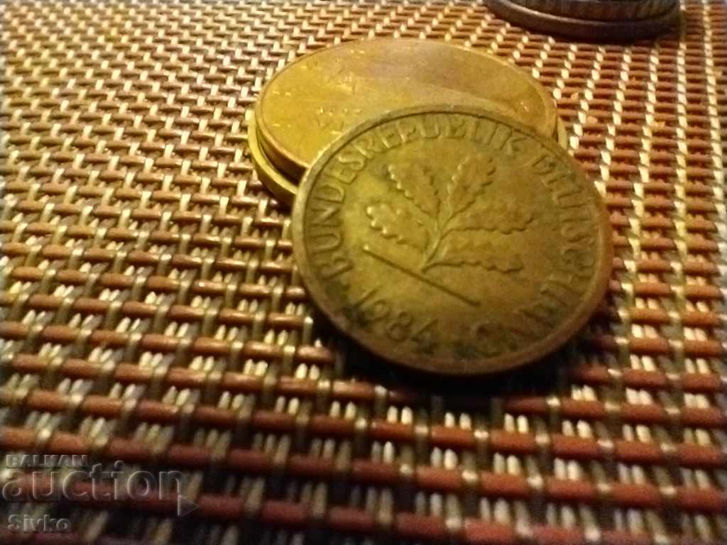 Coin Germany 1 pfennig 1984 with price 0.19 BGN | € 0.10 Coin Germany 1 pfennig 1984 with price 0.19 BGN | € 0.10