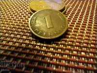Monedă Germania 1 pfennig 1984