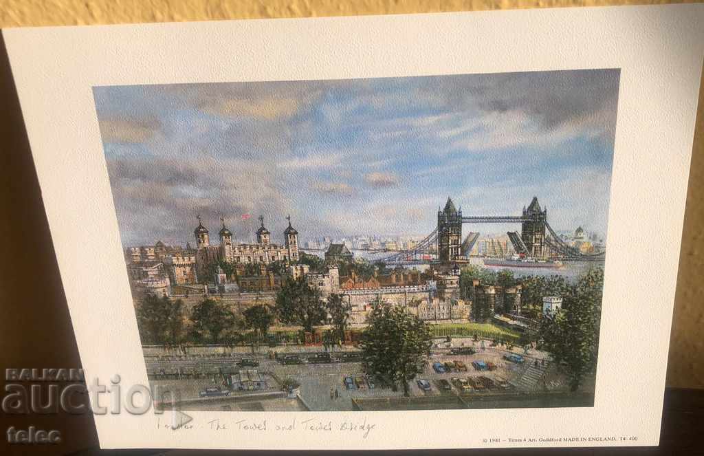 Reproductions paintings from iconic places in London - 7 Reproductions paintings from iconic places in London - 7