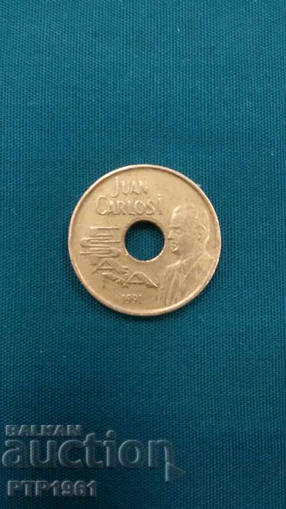 25 pesetas 25 pesetas