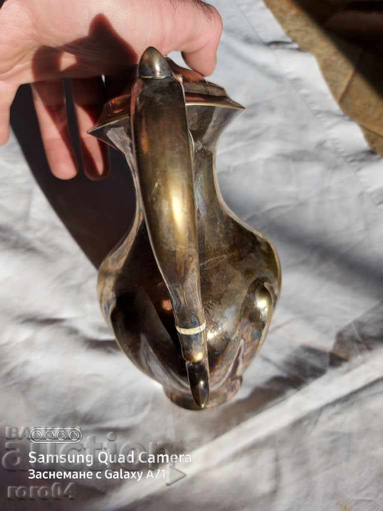 Delivery of OLD ENGLISH SILVER KETTLE WITH MONOGRAM Delivery of OLD ENGLISH SILVER KETTLE WITH MONOGRAM