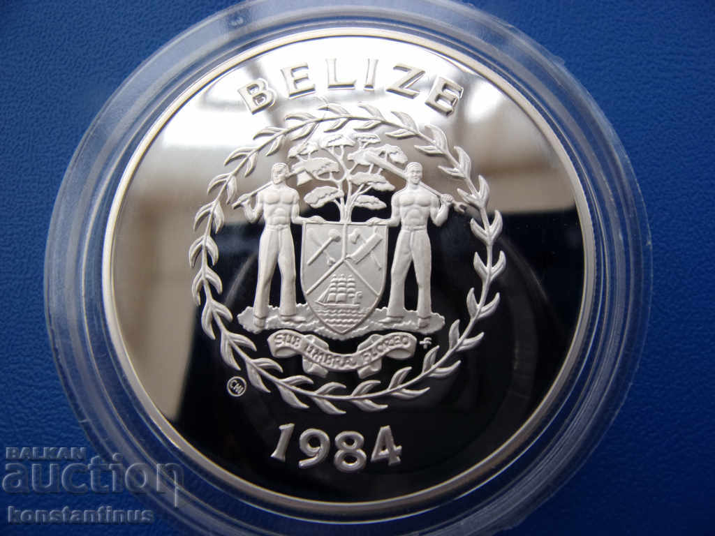 Belize 20 USD 1984 UNC PROOF Rare cu preț € 43.46 | 85.00 BGN Belize 20 USD 1984 UNC PROOF Rare cu preț € 43.46 | 85.00 BGN
