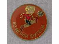FOOTBALL KIDS COMPETITION 1980 BADGE