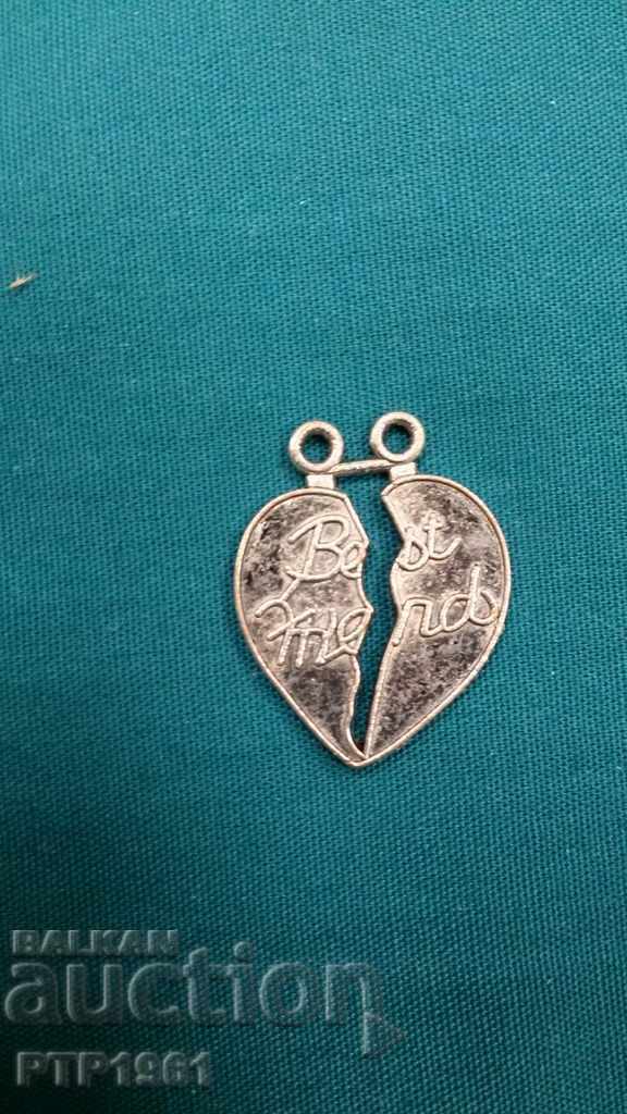 heart pendant with price 2.00 BGN | € 1.02 heart pendant with price 2.00 BGN | € 1.02