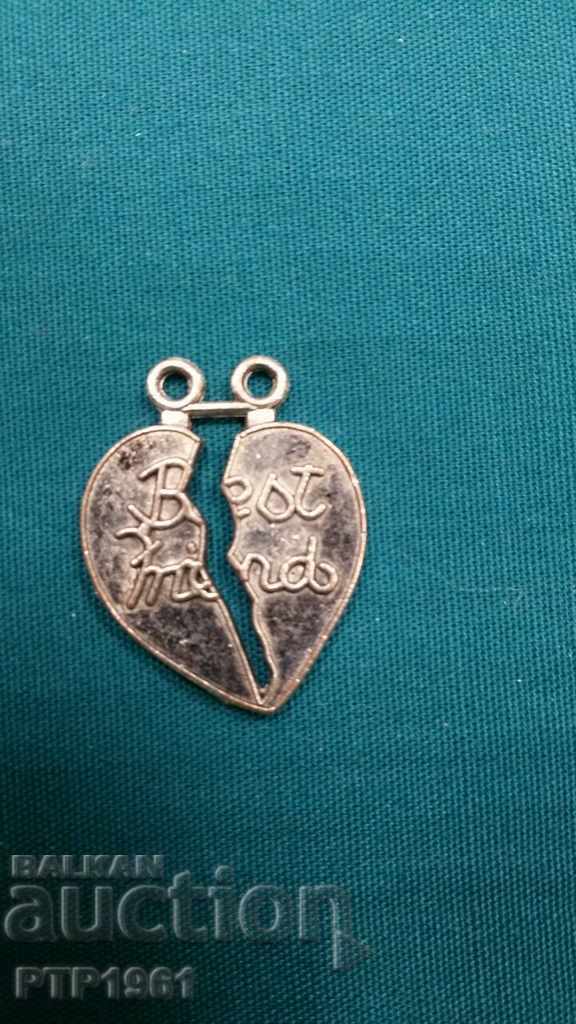 Auction heart pendant Auction heart pendant