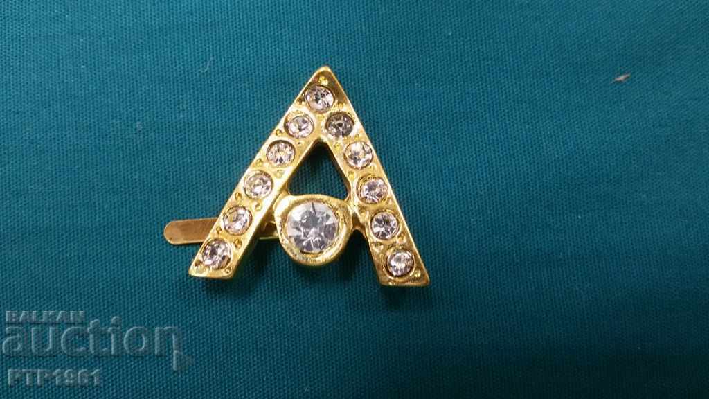 brooch-letter A with price € 1.50 | 2.93 BGN