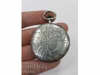 European silver pocket watch kr. of the 19th century