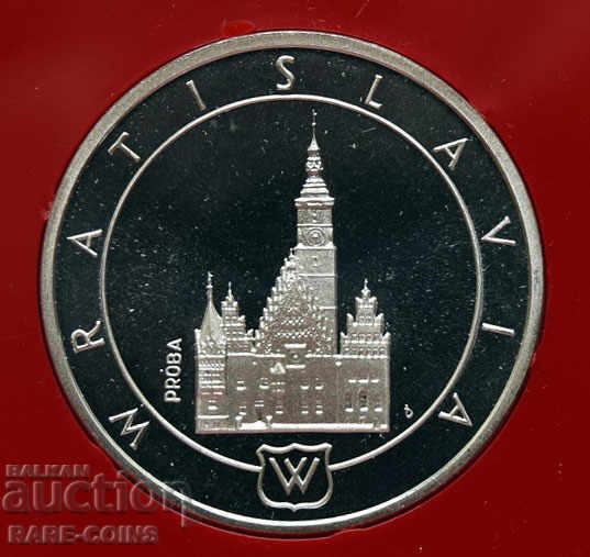 Livrarea Polonia TRIAL 1000 PLN 1987 Silver Ex. Rar Original