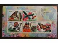 Comoros 2011 Fauna / Animals / Butterflies Block 10 € MNH
